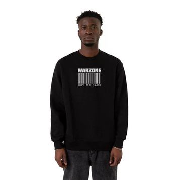 Tshirthane P23889S1484 Siyah Erkek Sweatshirt