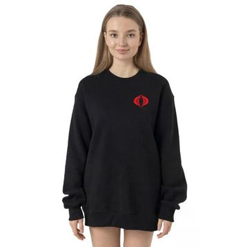 Tshirthane P23947S666 Siyah Kadın Sweatshirt