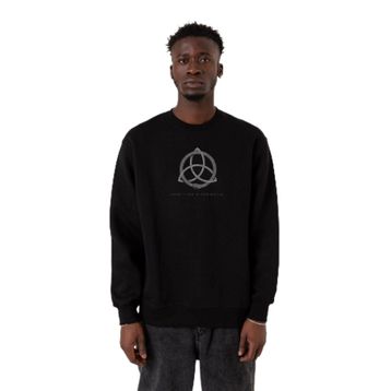Tshirthane P23956S7952 Siyah Erkek Sweatshirt