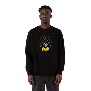 Tshirthane P23973S923 Siyah Erkek Sweatshirt