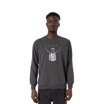 Tshirthane P23988S6755 Füme Erkek Sweatshirt