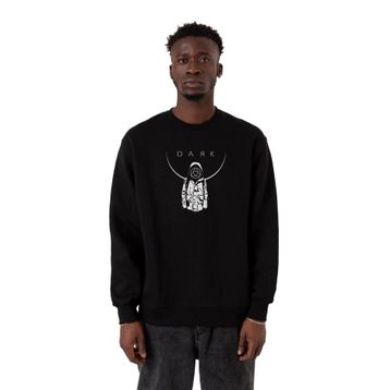 Tshirthane P23989S6351 Siyah Erkek Sweatshirt