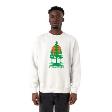 Tshirthane P24033S8313 Beyaz Erkek Sweatshirt