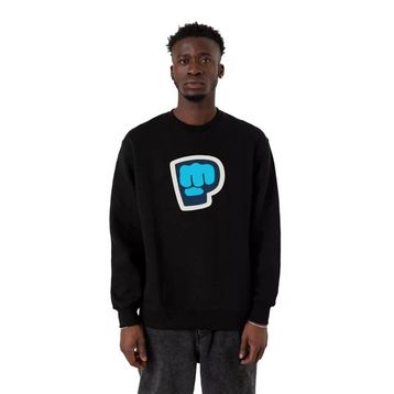 Tshirthane P24057S7106 Siyah Erkek Sweatshirt