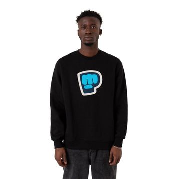Tshirthane P24057S7106 Siyah Erkek Sweatshirt