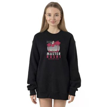 Tshirthane P24145S632 Siyah Kadın Sweatshirt