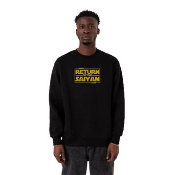 Tshirthane P24161S9839 Siyah Erkek Sweatshirt