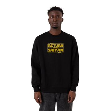 Tshirthane P24161S9839 Siyah Erkek Sweatshirt