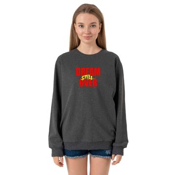 Tshirthane P24202S1423 Füme Kadın Sweatshirt
