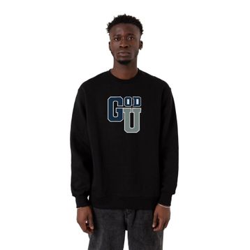 Tshirthane P24328S9860 Siyah Erkek Sweatshirt