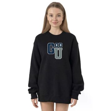 Tshirthane P24329S7613 Siyah Kadın Sweatshirt