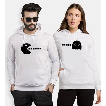 Tshirthane Pacman 2'li Sevgili Sweatshirt