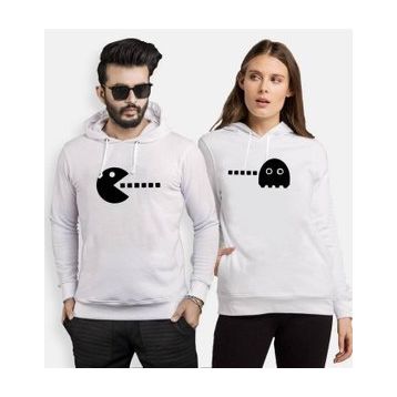 Tshirthane Pacman 2'li Sevgili Sweatshirt