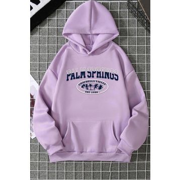 Tshirthane Palm Springs Baskılı Unisex Sweatshirt