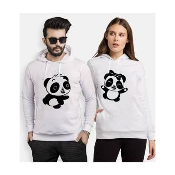 Tshirthane Panda Dans 2'li Sevgili Sweatshirt