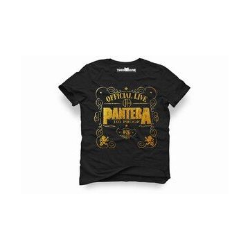Tshirthane Pantera 101 Proof Siyah Erkek T-shirt