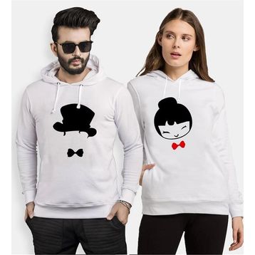Tshirthane Papyon 2'li Sevgili Sweatshirt