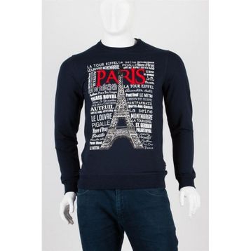 Tshirthane Paris Unisex Pamuklu Slim Fit Sweatshirt Medium