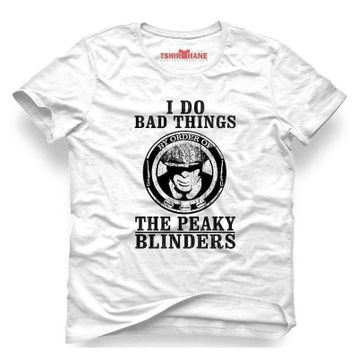 Tshirthane Peaky Blinders Tommy Shelby Cillian Murphy Sam Neill Helen Mccrory Siyah Erkek T-shirt
