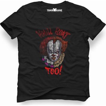 Tshirthane Pennywise Siyah Erkek T-shirt