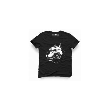 Tshirthane Pitbull Hate Siyah Erkek T-shirt
