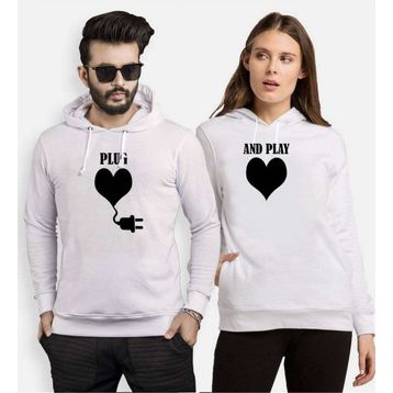 Tshirthane Plug And Play 2'li Sevgili Sweatshirt