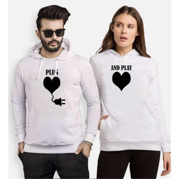 Tshirthane Plug And Play 2'li Sevgili Sweatshirt