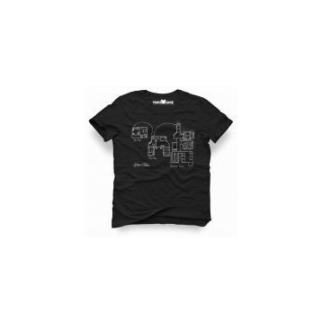 Tshirthane Prison Break A Plan Black Siyah Erkek T-shirt
