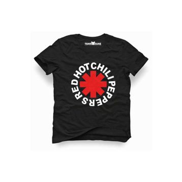 Tshirthane Red Hot Chili Peppers Rock Metal Müzik Baskılı Dar Kesim Slim Fit Erkek T-shirt