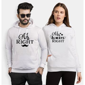 Tshirthane Right Always 2'li Sevgili Sweatshirt