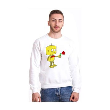 Tshirthane Romantik Robot 2'li Sevgili T-shirt