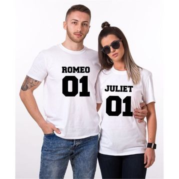 Tshirthane Romeo Juliet 2'li Sevgili T-shirt