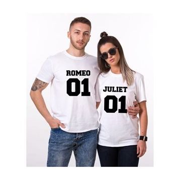 Tshirthane Romeo Juliet 2'li Sevgili T-shirt