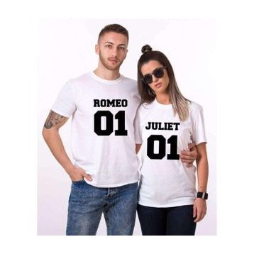 Tshirthane Romeo Juliet 2'li Sevgili T-shirt