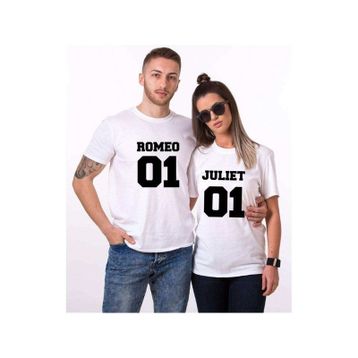 Tshirthane Romeo Juliet 2'li Sevgili T-shirt