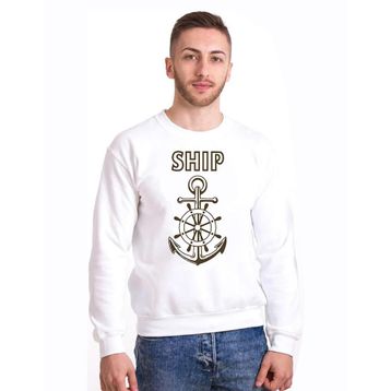 Tshirthane Ship Mates 2'li Sevgili Sweatshirt