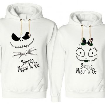 Tshirthane Simply Meant To Be 2'li Sevgili Sweatshirt
