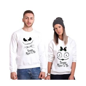 Tshirthane Simply Meant To Be 2'li Sevgili Sweatshirt