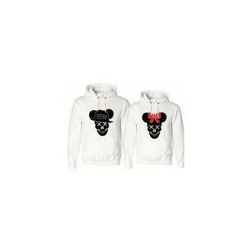 Tshirthane Skull Mause 2'li Sevgili Sweatshirt