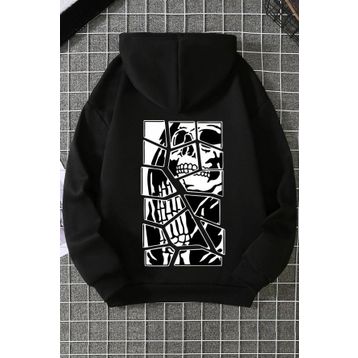 Tshirthane Skullcracked Unisex Pamuk Sweatshirt