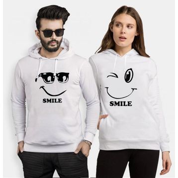 Tshirthane Smile Love 2'li Sevgili Sweatshirt