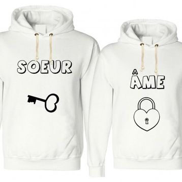 Tshirthane Soeur Ame 2'li Sevgili Sweatshirt