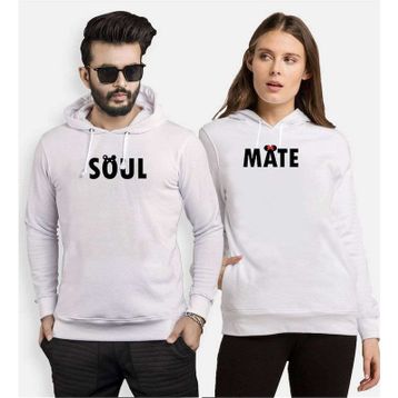 Tshirthane Soul Mate 2'li Sevgili Sweatshirt