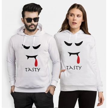 Tshirthane Tasty 2'li Sevgili Sweatshirt