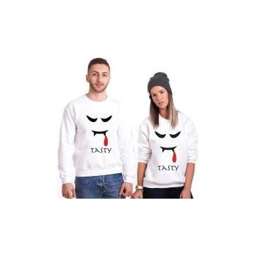 Tshirthane Tasty 2'li Sevgili Sweatshirt
