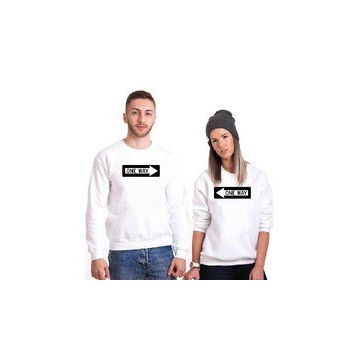 Tshirthane Tek Yönüm 2'li Sevgili Sweatshirt
