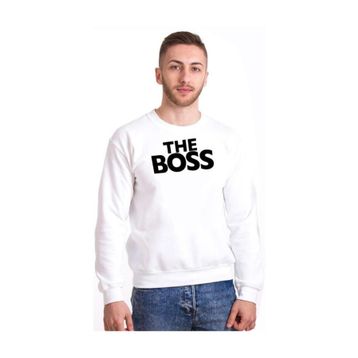Tshirthane The Boss The Real Boss 2'li Sevgili T-shirt