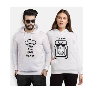 Tshirthane The Bun Baker 2'li Sevgili Sweatshirt
