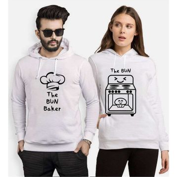 Tshirthane The Bun Baker 2'li Sevgili Sweatshirt