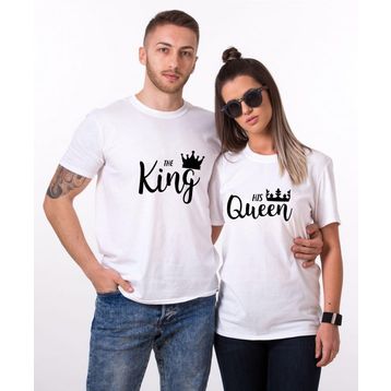 Tshirthane The King His Queen 2'li Sevgili T-shirt